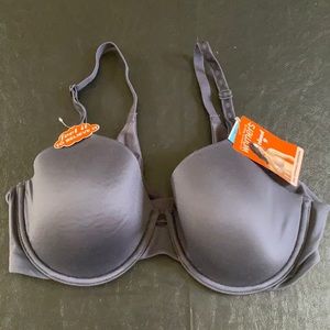 Warner’s Grey 36C underwire NEW